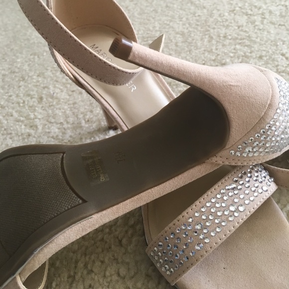 Marc Fisher ankle strap high heels, size 7.5 - Picture 7 of 10